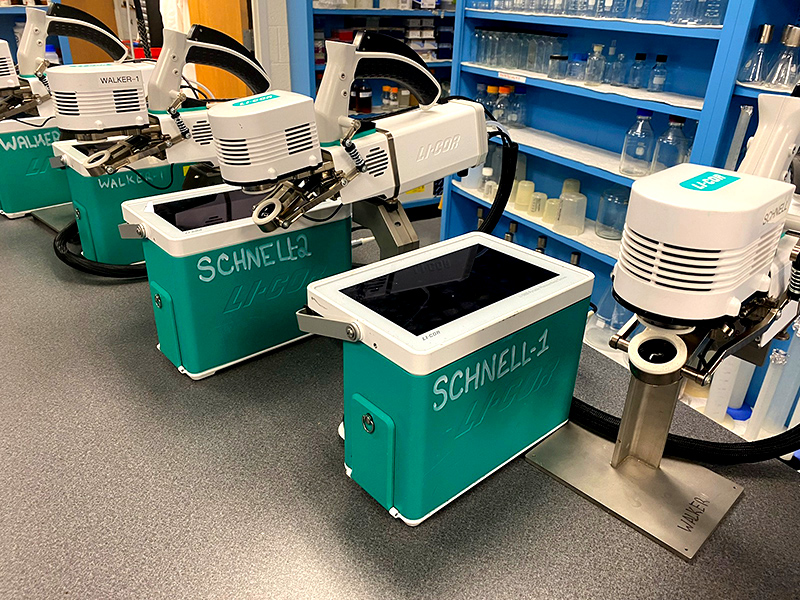 Many instruments used to measure gas exchange