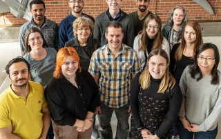 Group photo of the Walker lab